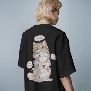 Cats Women oversized T-shirt