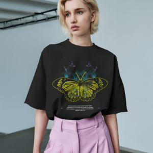 Butterfly Women oversized T-shirt