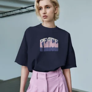 Peace Women oversized T-shirt